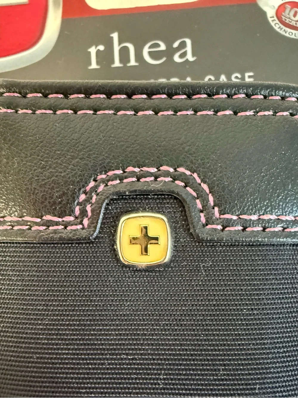 SWISSGEAR Black and Pink Portable Small Camara Case NWT